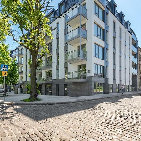 Grano Flats Gdansk - Riverfront Apartment Eksteriør billede