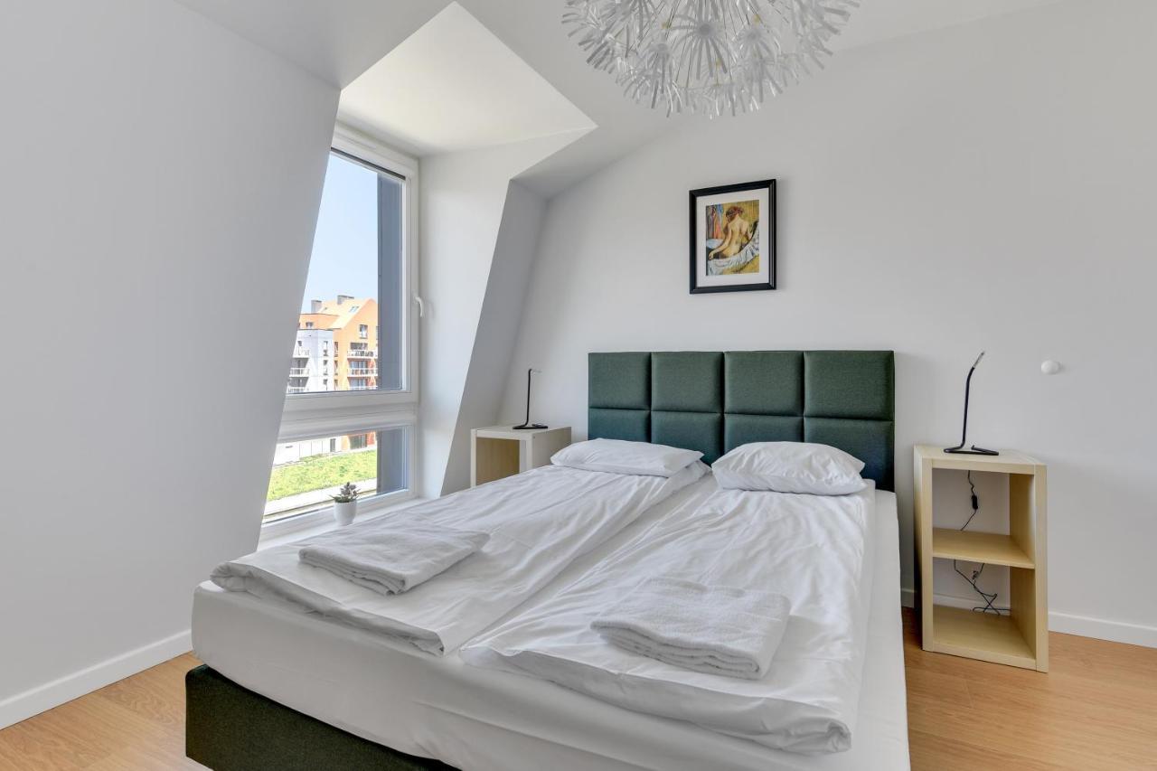 Grano Flats Gdansk - Riverfront Apartment Eksteriør billede