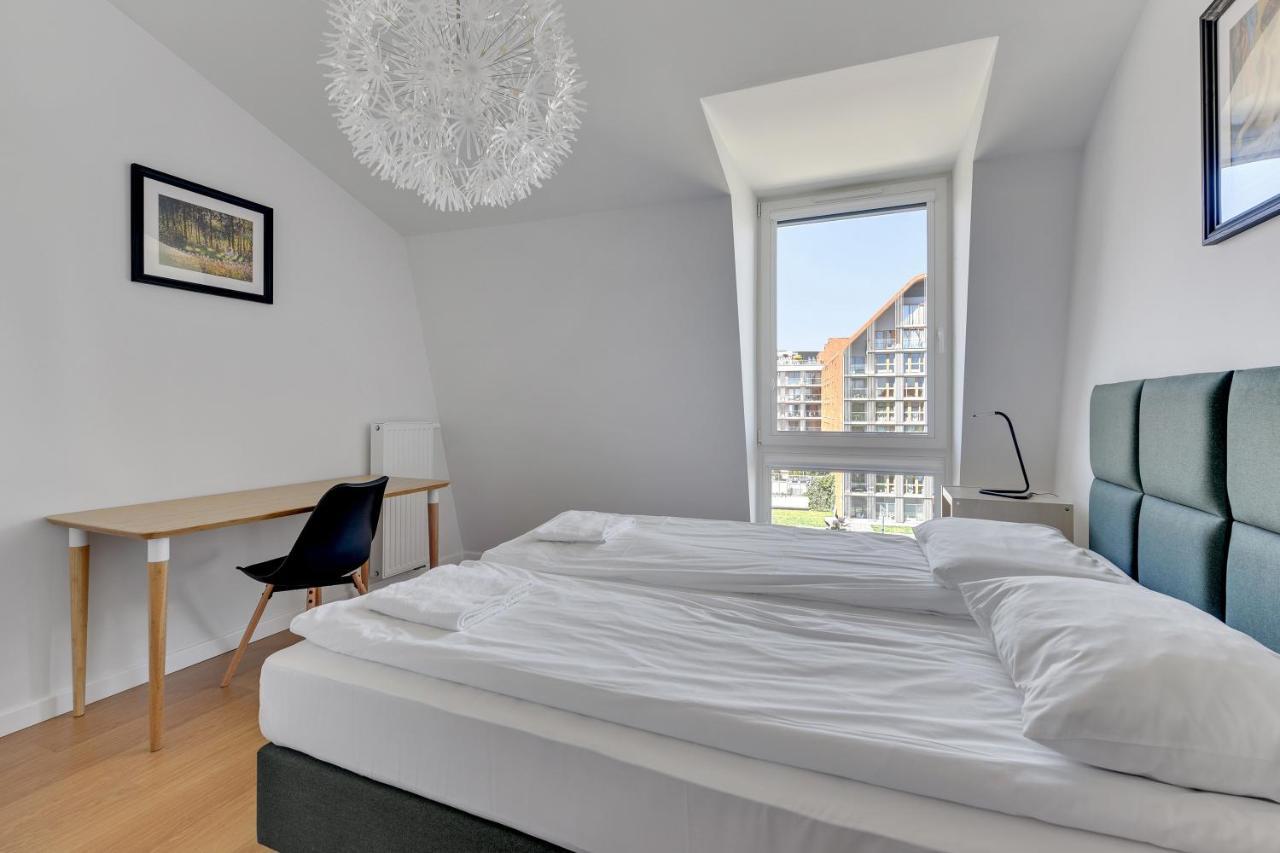Grano Flats Gdansk - Riverfront Apartment Eksteriør billede